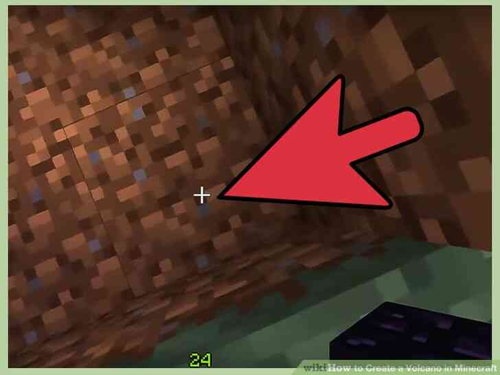 Image intitulée Créer un Volcan dans Minecraft Étape 8